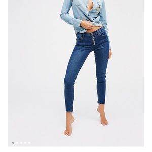 Free people skinny denim